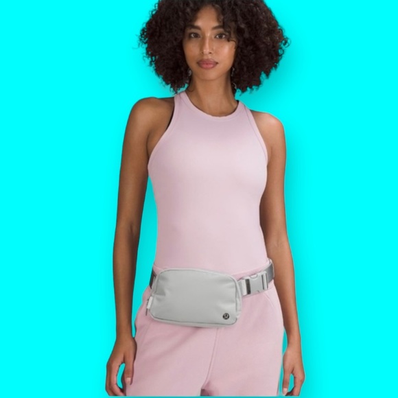 SOLD. NWT LULULEMON Silver Everywhere Belt Bag - Picture 5 of 6